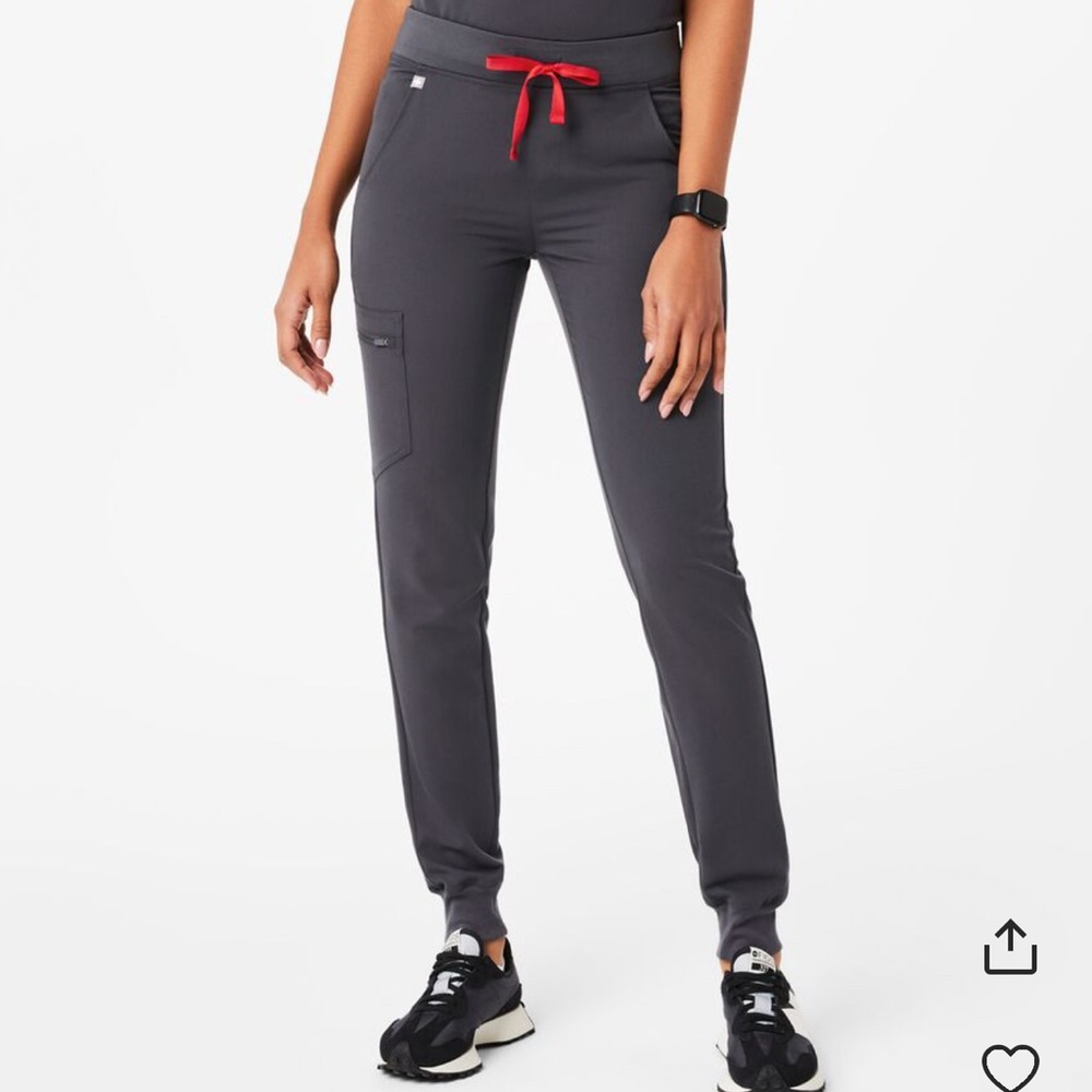 FIGS scrub Zamora joggers. XXS charcoal NWT
